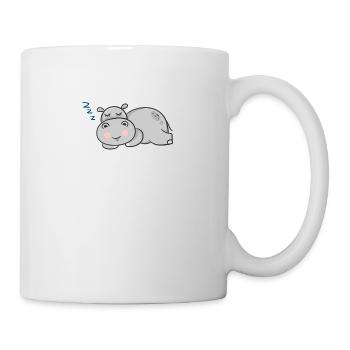 Offizielles Schlafshirt - Mug blanc - blanc - Droite