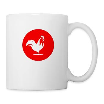 Rooster Animal Circle - Mug - white - Right