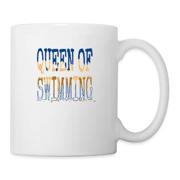 Gift Best Funny Swimming Pool Tshirts - Mug - white - Right