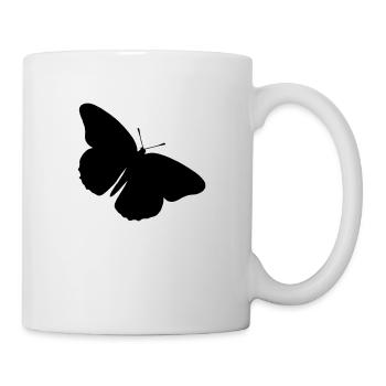 Butterfly Nature Butterflies Vector 3 - Mug - white - Right