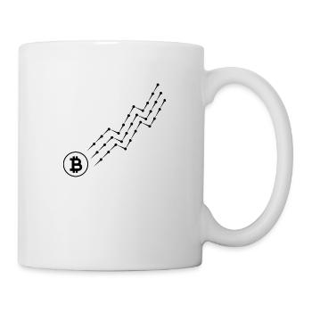Bitcoin Trading Crypto Stocks - Mug blanc - blanc - Droite