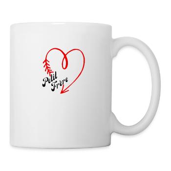 petit frère cœur - Mug blanc - blanc - Droite