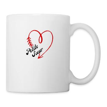 petite sœur cœur - Mug blanc - blanc - Droite