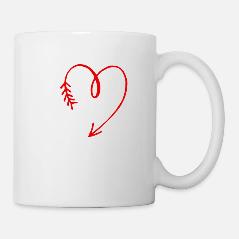 parrain cœur - Mug blanc - blanc
