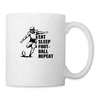 Entraîneur de football américain Fan de football américain - Mug blanc - blanc - Droite