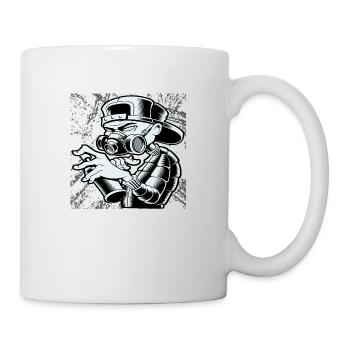 Abstract Graffiti Man - Mug - white - Right