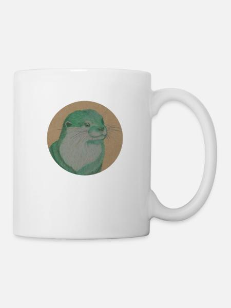 Otter 2 20 11 2022 - Tasse - Weiß