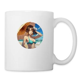 Anime girl - Mug - white - Right