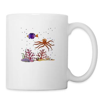 Underwater world - Mug - white - Right