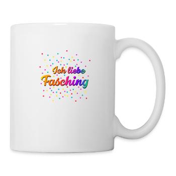 Ich liebe Fasching 2023 1 - Tasse - Weiß - Rechts
