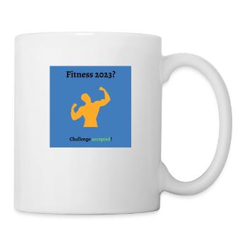 Fitness Challenge - Tasse - Weiß - Rechts
