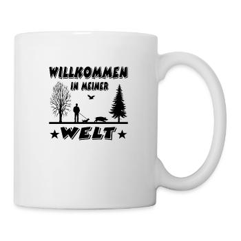 Jäger - Tasse - Weiß - Rechts