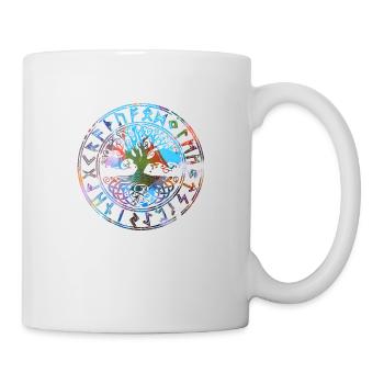 Celtic, Tree of Life,grafftii,Tree of Life - Mug - white - Right