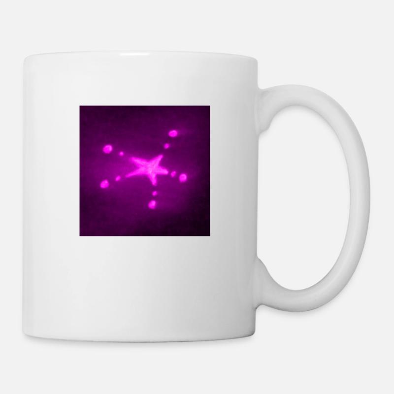 ÉTOILE POURPRE - Mug blanc - blanc