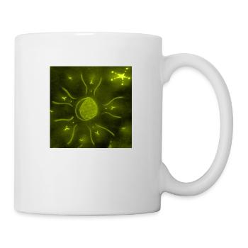 GELBER STERNENMOND - Tasse - Weiß - Rechts