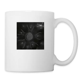 LUNE ÉTOILÉE - Mug blanc - blanc - Droite