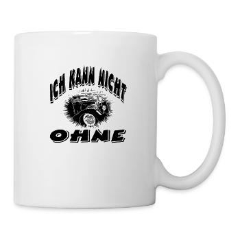 Auto - Tasse - Weiß - Rechts