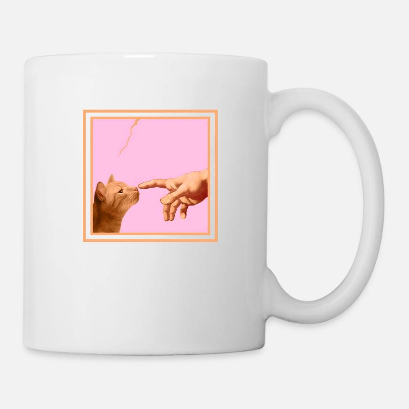 Chat - Mug blanc - blanc
