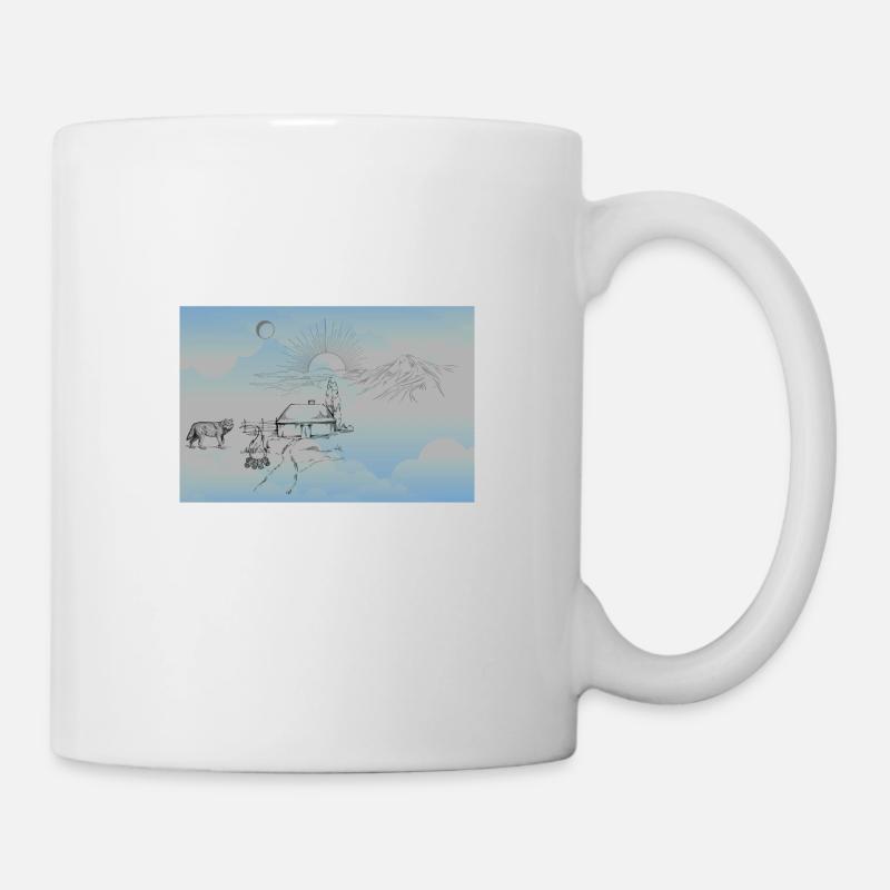 Nature - Tasse - Weiß