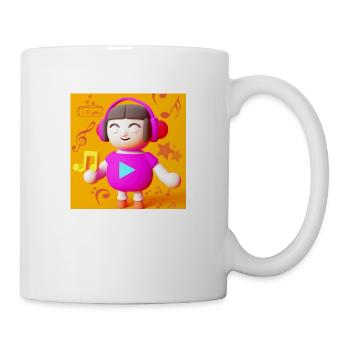 LUSTIGE MUSIK 5 - Tasse - Weiß - Rechts