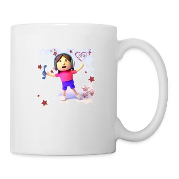 MUSIQUE AMUSANTE 9 - Mug blanc - blanc - Droite