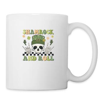 Shamrock and Roll - Tasse - Weiß - Rechts