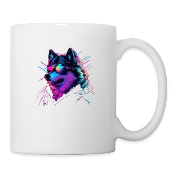 Alaskan Malamute Dogs Alaskan Malamutes - Mug - white - Right