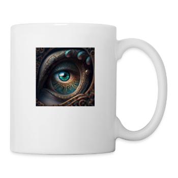 the eye by daniel costa 3 - Mug - white - Right
