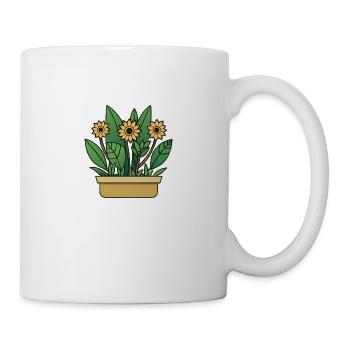 Sunflowers - Mug - white - Right