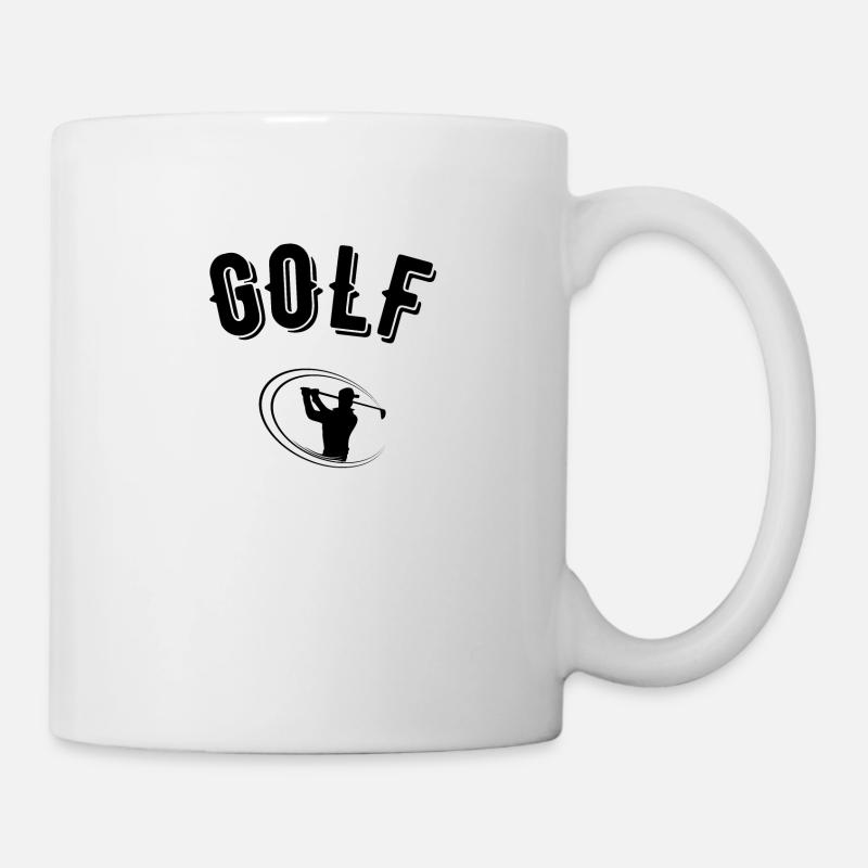 Golf - Tasse - Weiß