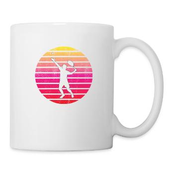Joueur de tennis Raquette de tennis Club de tennis Tennis - Mug blanc - blanc - Droite