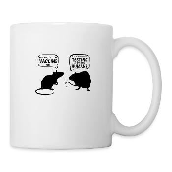 Rat Vaccine The Vaccine Yet Funny - Mug - white - Right