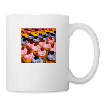 Sanfte Farbausdehnung - Tasse - Weiß - Rechts