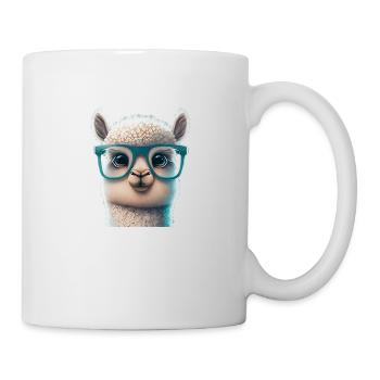 Cute Cute Cute Cartoon - Lama - Mug - white - Right