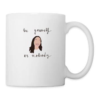Yourself - Tasse - Weiß - Rechts