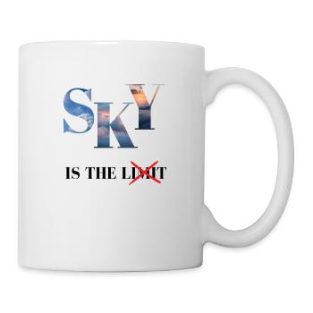 SKY IS NOT THE LIMIT - Mug - white - Right