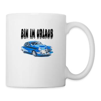 Auto - Tasse - Weiß - Rechts