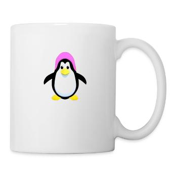 Penguin Cartoon Cute Pengu Animal Funny Comic 2 - Mug - white - Right