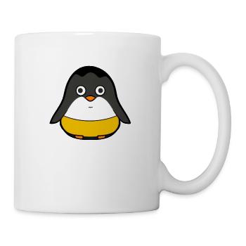 Penguin Cartoon Cute Pengu Animal Funny Comic 7 - Mug - white - Right