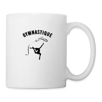 Gymnastik - Tasse - Weiß - Rechts