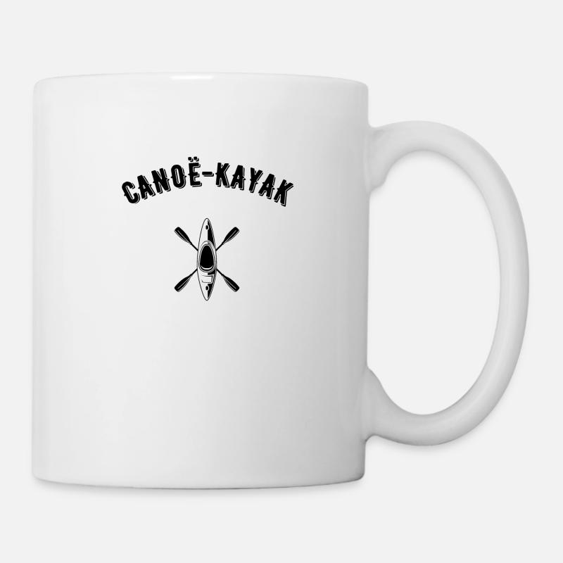 Kanu Kajak - Tasse - Weiß