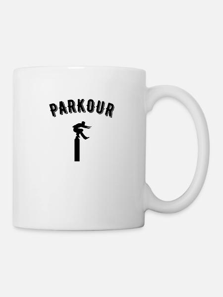parkour - Mug blanc - blanc