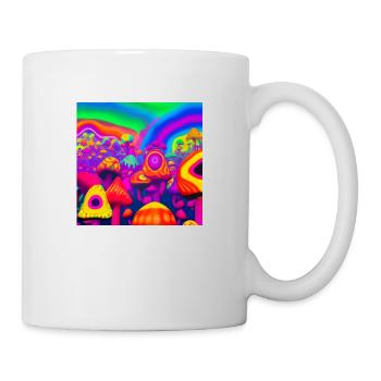 Rainbow Mushroom Forest 2 - Mug - white - Right