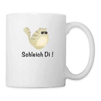 Schleich Di Coole Katze - Tasse - Weiß - Rechts