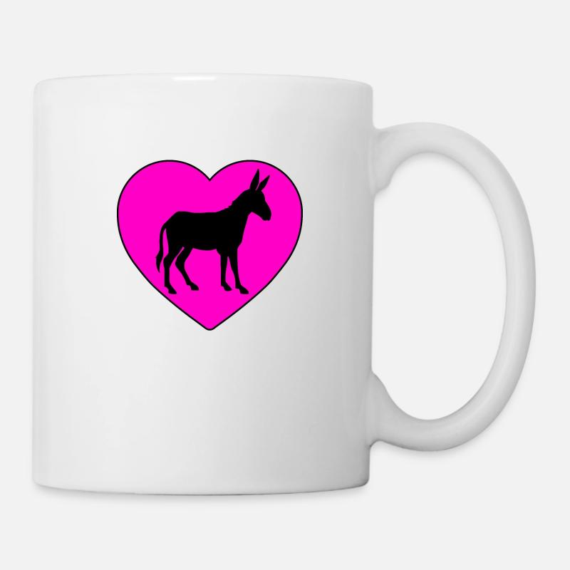 Âne - Mug blanc - blanc