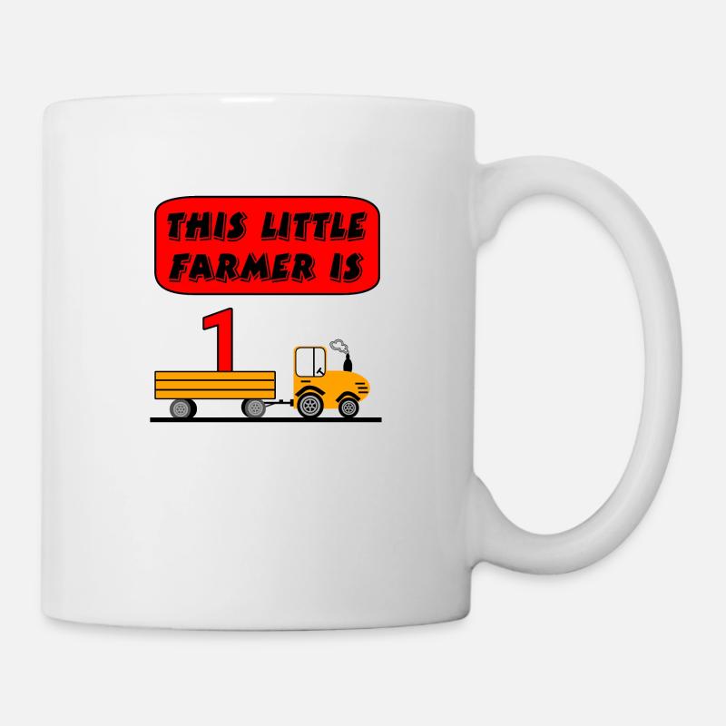 Traktor - Tasse - Weiß