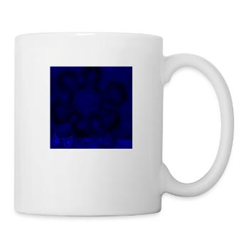 SOLEIL SUR PYRAMIDES ROI BLEU - Mug blanc - blanc - Droite