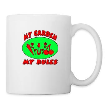 Garten - Tasse - Weiß - Rechts