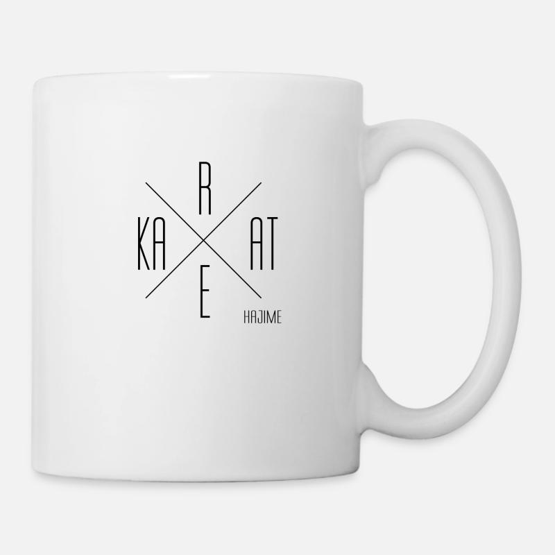 Karate - Tasse - Weiß