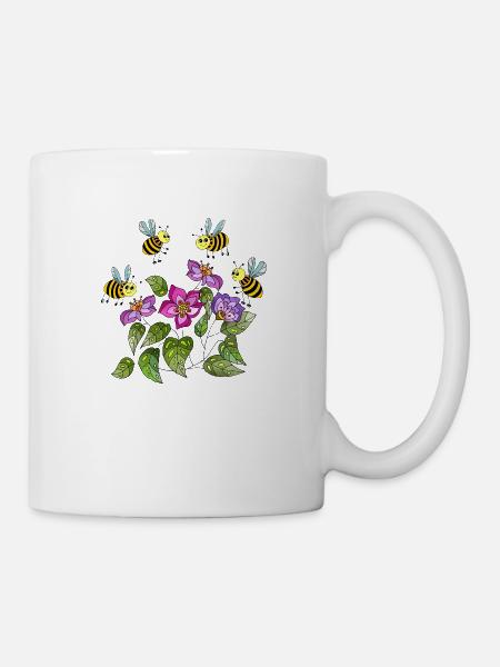 Insekten - Tasse - Weiß